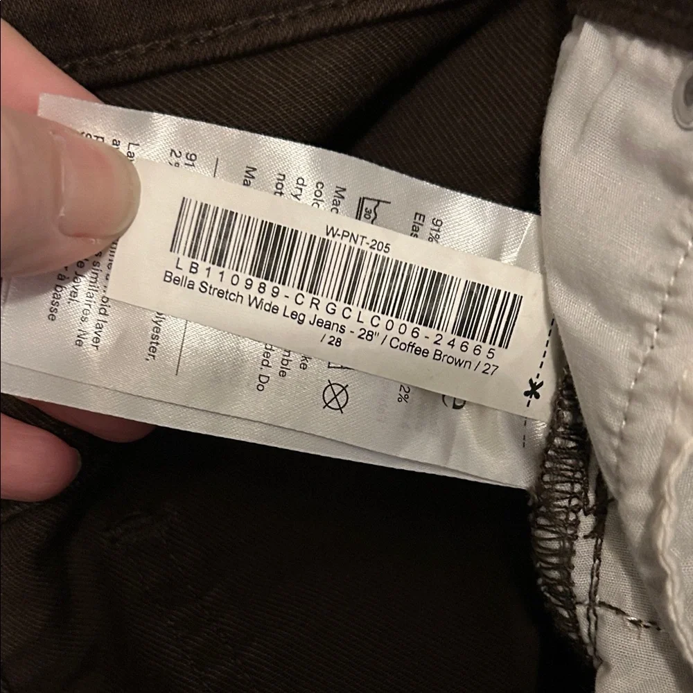 Women's Quince Bella Wide Leg Jeans - Picture 5 of 7